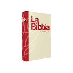 Bibbia Nuova Riveduta 2006 - (SG32228) Copertina rigida telata leggermente  imbottita con motivo floreale - Libreria Cristiana CEM